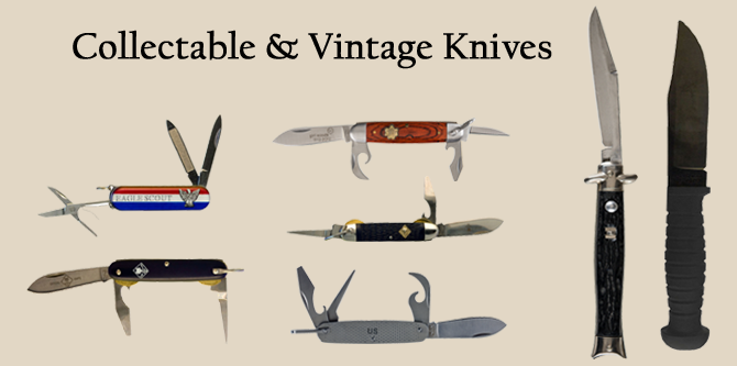 Collectable And Vintage Knives